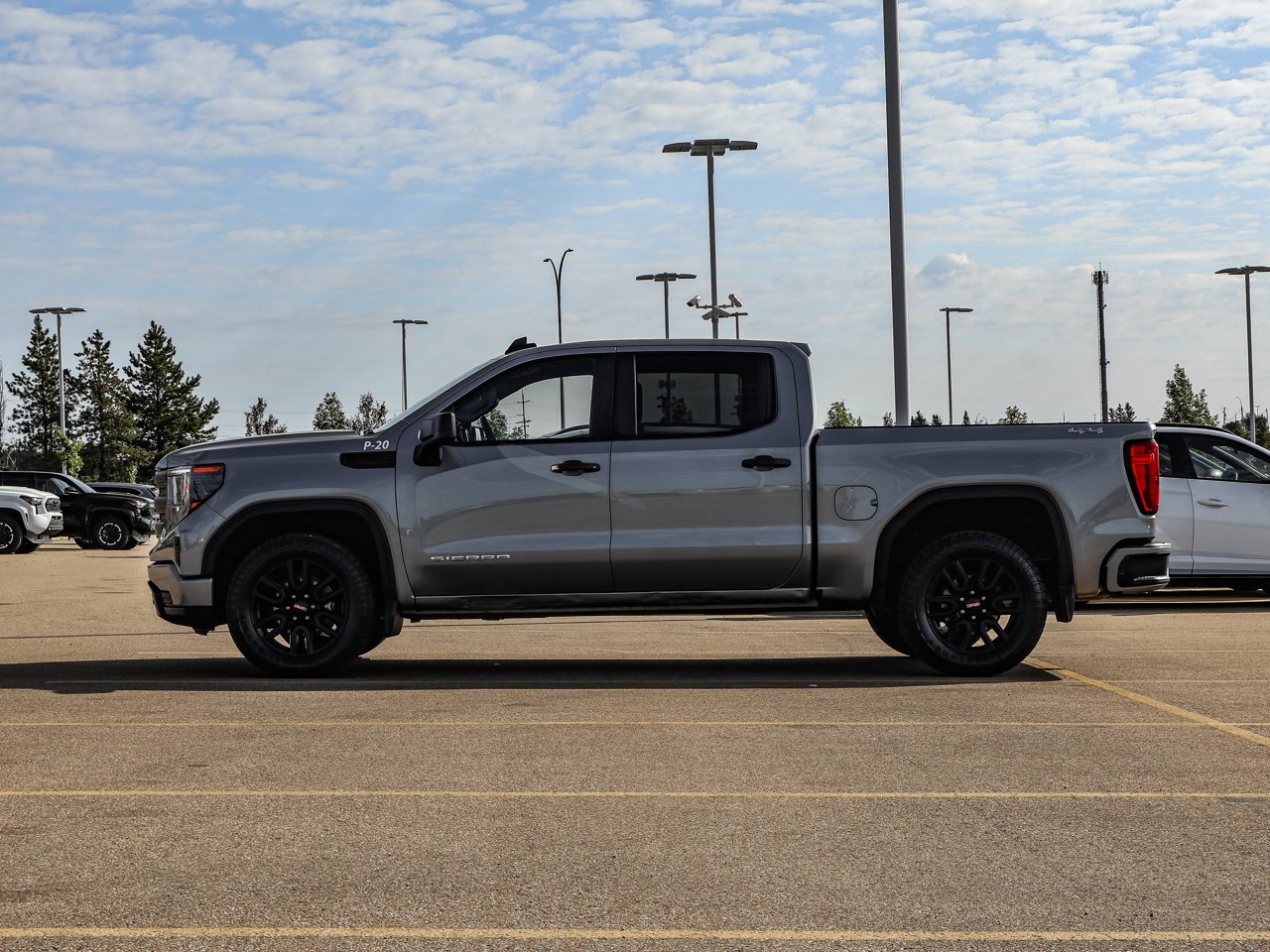 2023 GMC Sierra 1500 4WD Crew Cab 147 Pro Grey Sherwood Park - photo #4