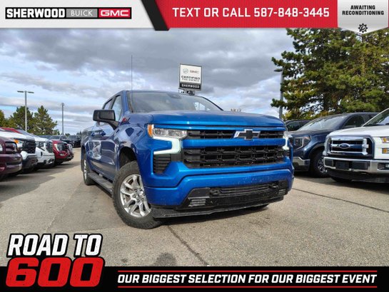 2022 Chevrolet Silverado 1500 RST True North 5.3L Z71 6'6 Box Blue