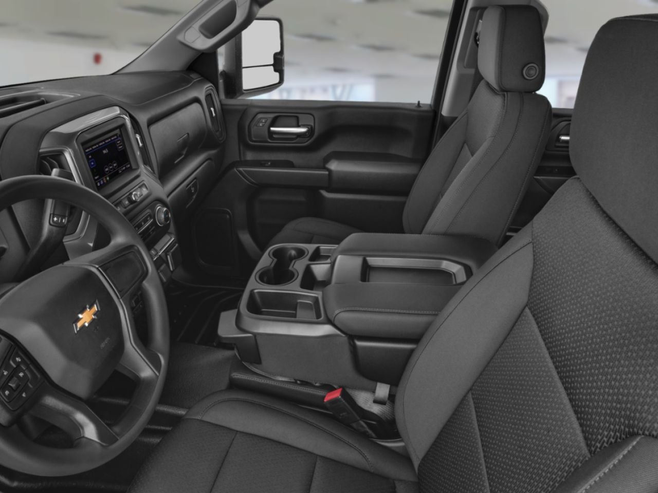 CHEVROLET Silverado 2500HD LT cabine multiplace 4RM 172 po 2026 Noir Amos - photo #10