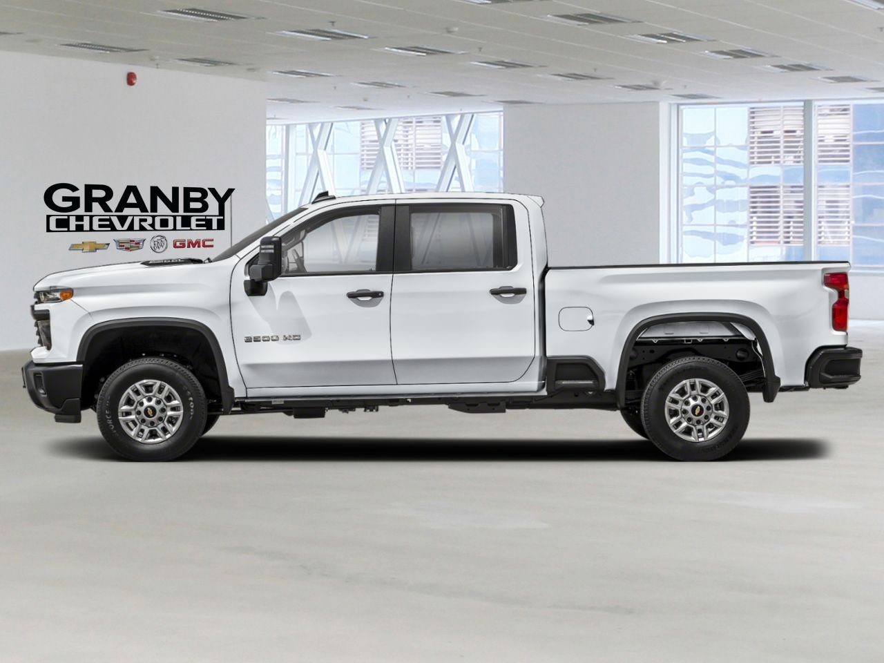 CHEVROLET Silverado 2500HD K2500 HD SILVERADO CREW CAB CUSTOM STD/BOX DURAMAX (1CX) | 26-1062 2026 Blanc sommet Granby - photo #1