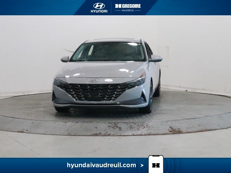 Hyundai Elantra Luxury IVT w/Two-Tone Interior 2023 Gris