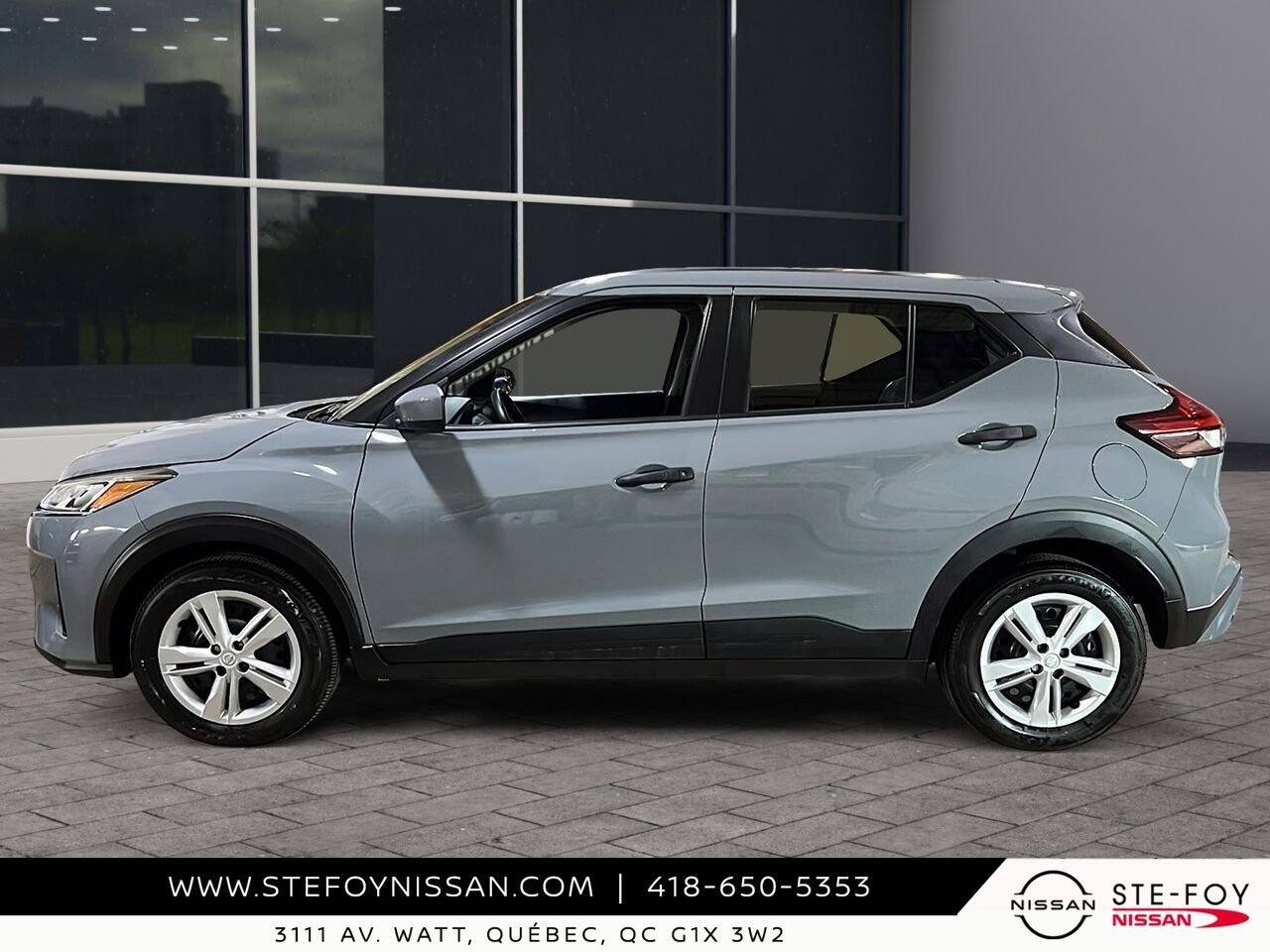Nissan Kicks S TA 2024 Gris Ste-Foy - photo #4