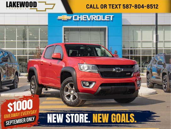 2018 Chevrolet Colorado 2018 Red