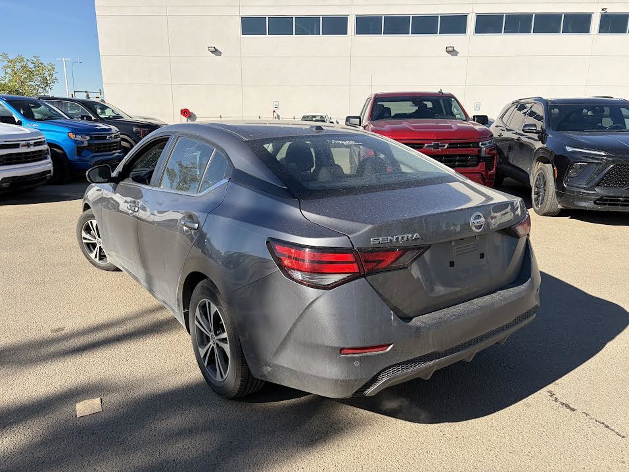 2023 Nissan Sentra SV CVT Grey Sherwood Park - photo #3