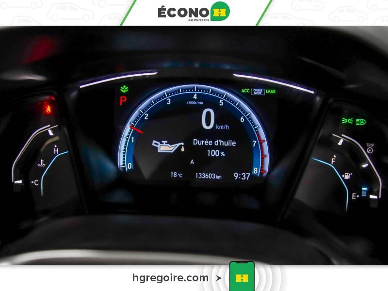 2020 Honda Civic Red Saint-Eustache - photo #8