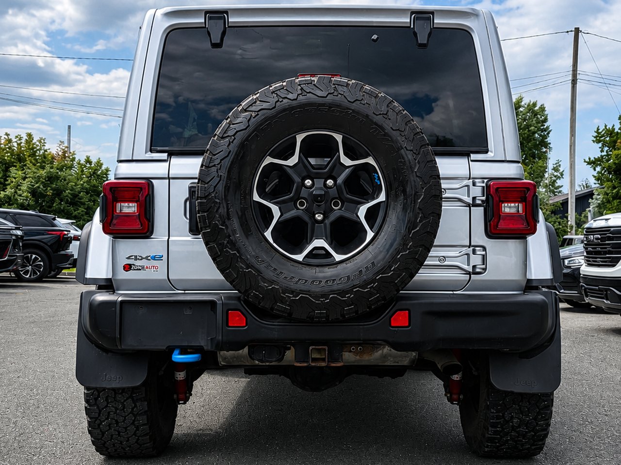2022 Jeep Wrangler 4xe RUBICON Silver Granby - photo #5