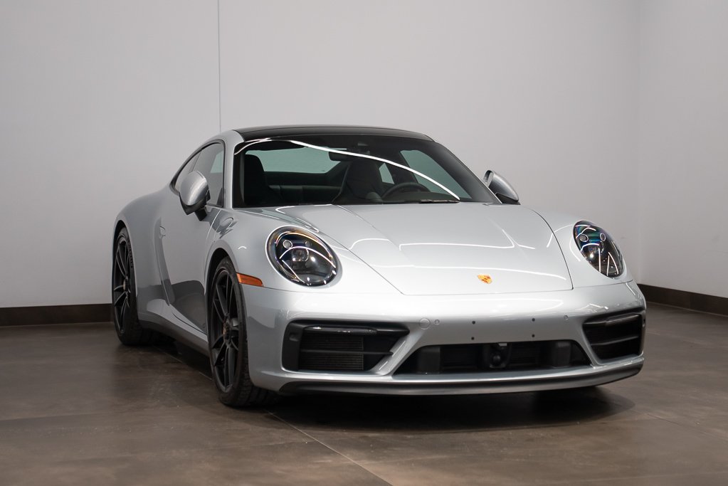 2022 Porsche 911 Carrera 4 GTS Coupe Silver Kirkland - photo #2