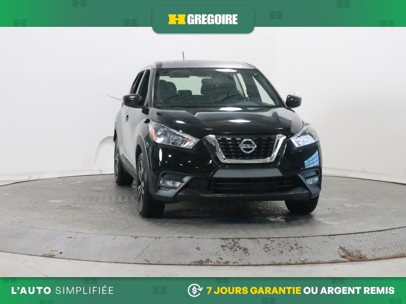 2019 Nissan Kicks SV GR ELECT BLUETOOTH CAM RECUL A/C AM/FM Black