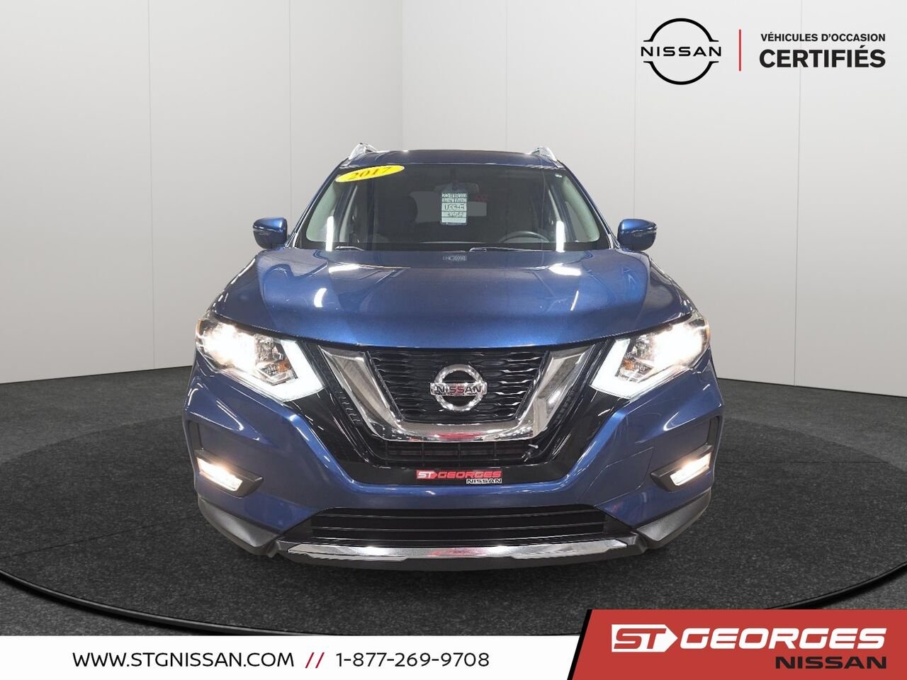 Nissan Rogue 2017 Bleu Saint-Georges - photo #1