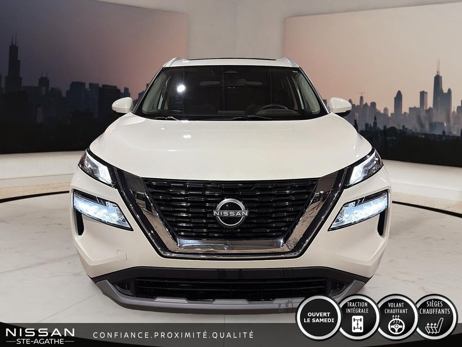 Nissan Rogue SV TI | 1 PROPRIÉTAIRE | TOIT PANORAMIQUE | CAMÉRA 360° | CARPLAY 2023 Blanc