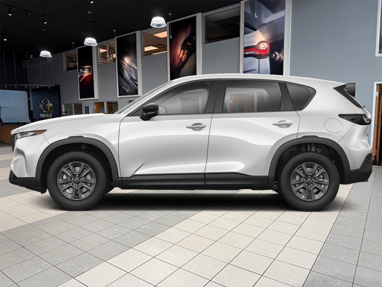 2026 MAZDA CX-5 Rhodium White Metallic Notre-Dame-des-Prairies - photo #1