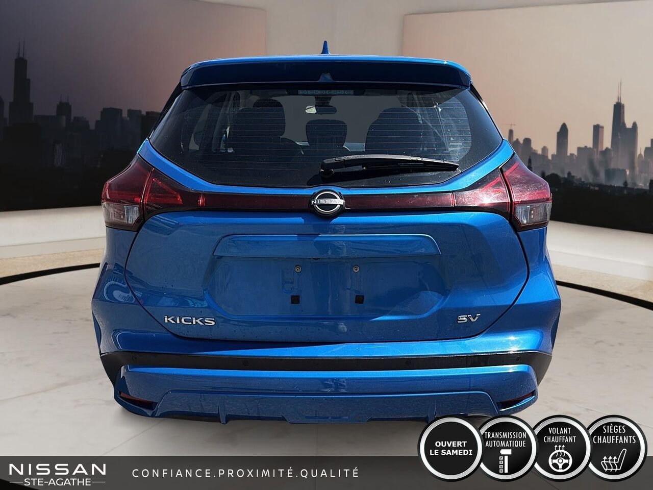 2023 Nissan Kicks Blue Saint-Jérôme - photo #3