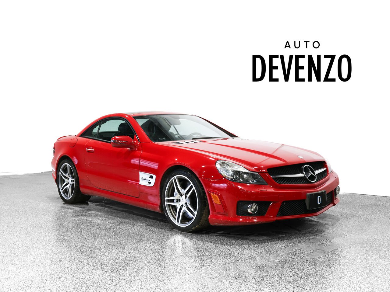 Mercedes-Benz Classe-SL 2009 Rouge Saint-Eustache - photo #0