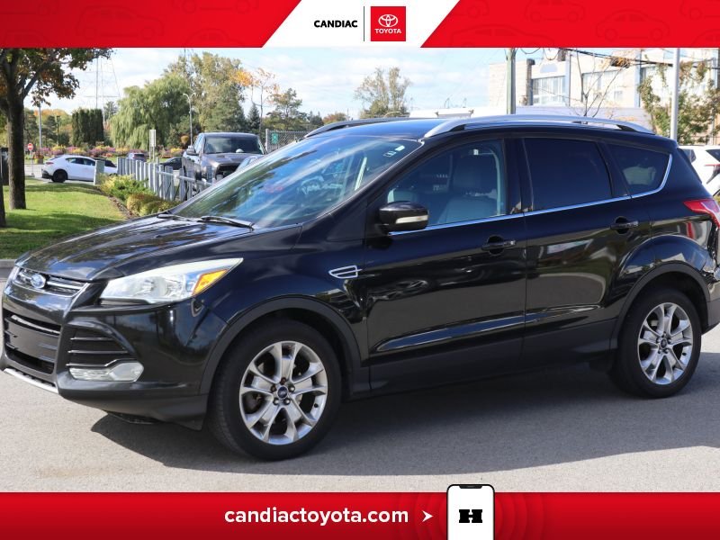 Ford Escape Titanium AWD - BAS KM - CUIR - TOIT PANO - MAGS 2015 Noir