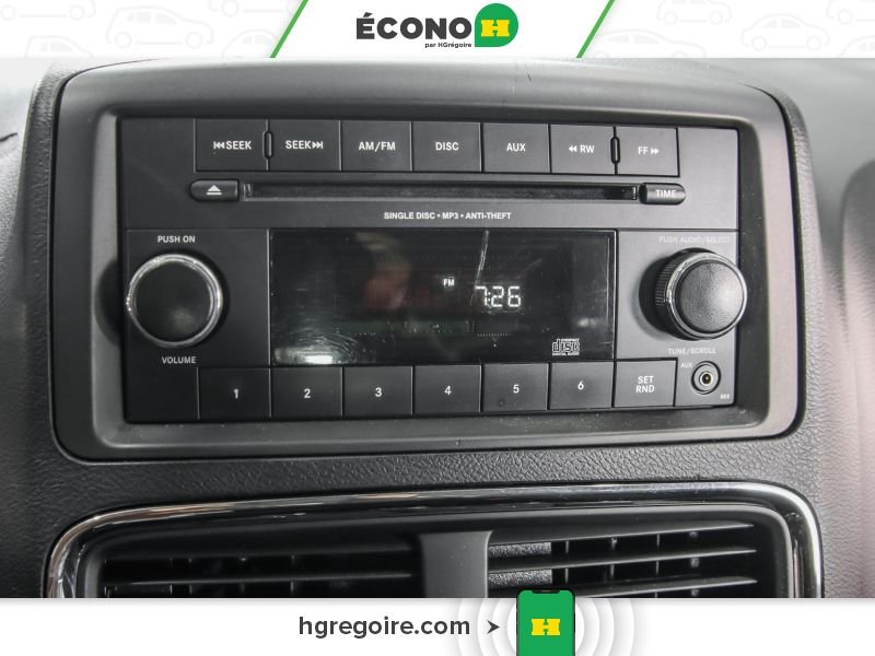 Dodge GR Caravan 821794 | Canada Value Package GR ÉLEC A/C 2016 Rouge Laval - photo #9