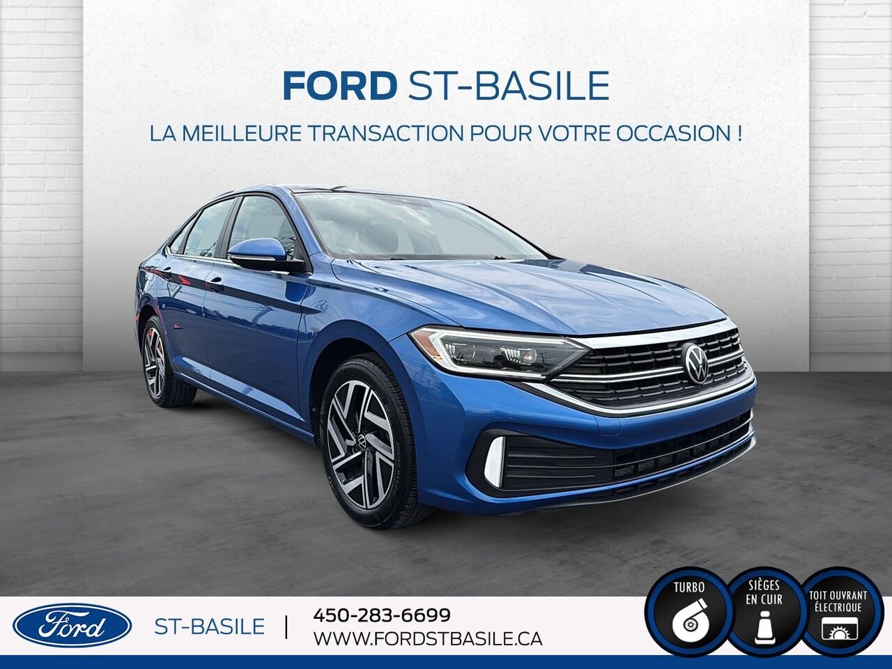 2022 VOLKSWAGEN JETTA Blue Saint-Basile-le-Grand - photo #9