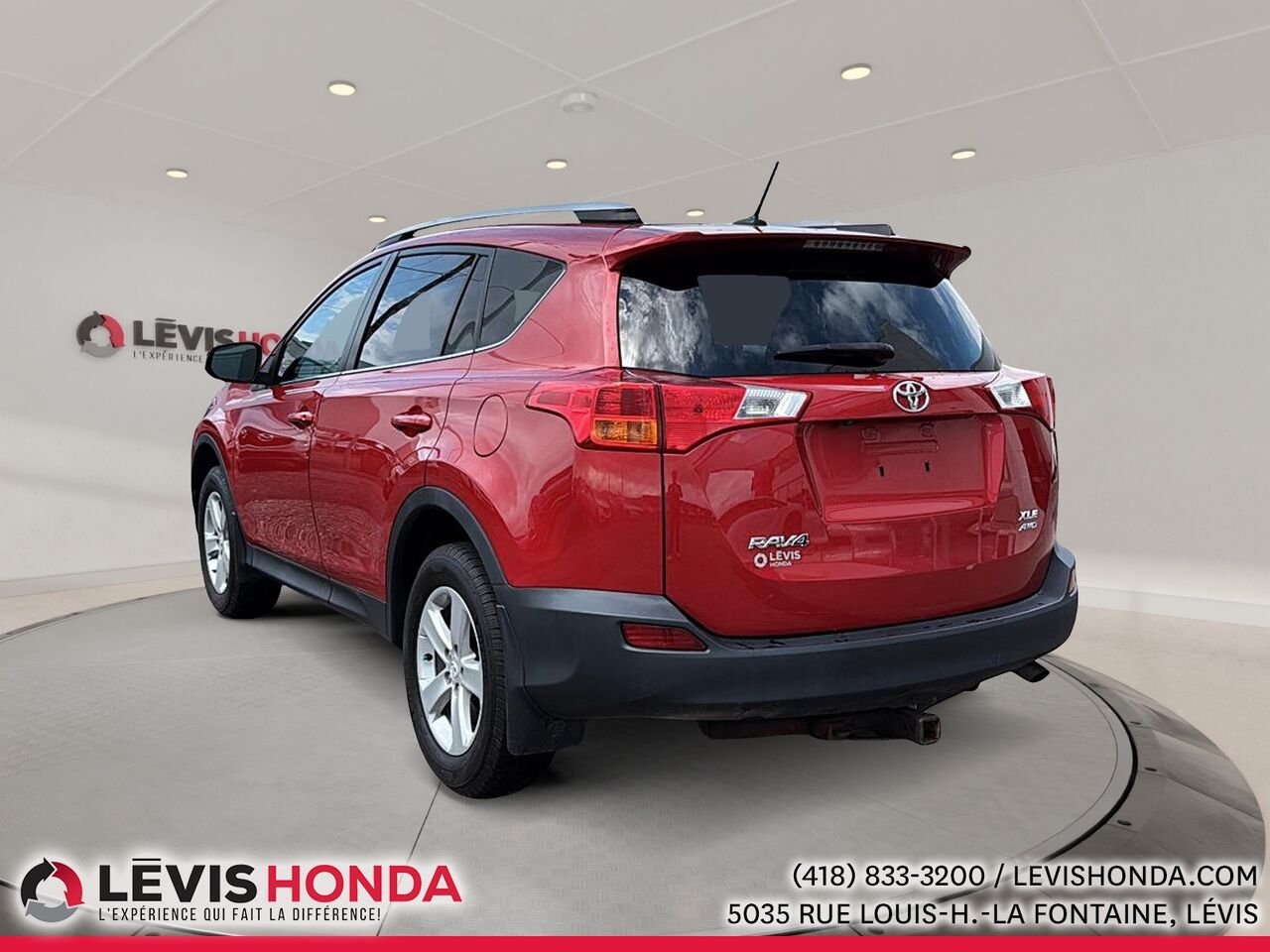 2014 Toyota Rav4 XLE AWD Traction intégrale 4 portes XLE Red Lévis - photo #11