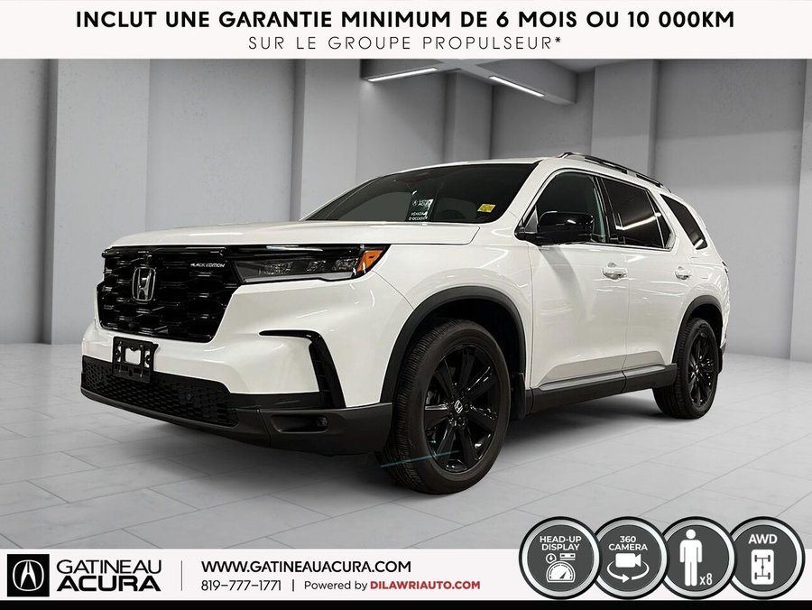 Honda Pilot Black Edition AWD 2024 Blanc