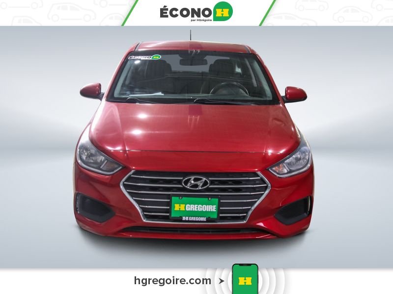 2020 Hyundai Accent Red Saint-Eustache - photo #1
