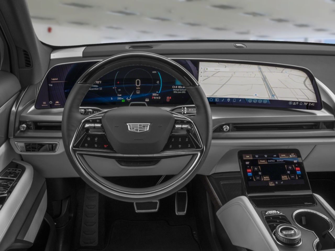 CADILLAC VISTIQ VISTIQ ELECTRIC SPORT AWD (1SF) 2027 Argent silver métallisé Laval - photo #8