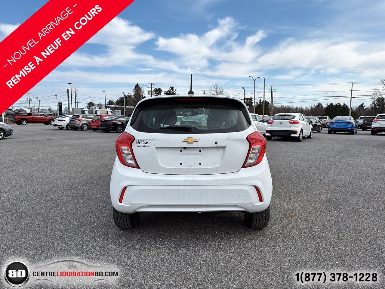 2017 Chevrolet Spark LS AUTOMATIQUE | BD0192 White Granby - photo #8