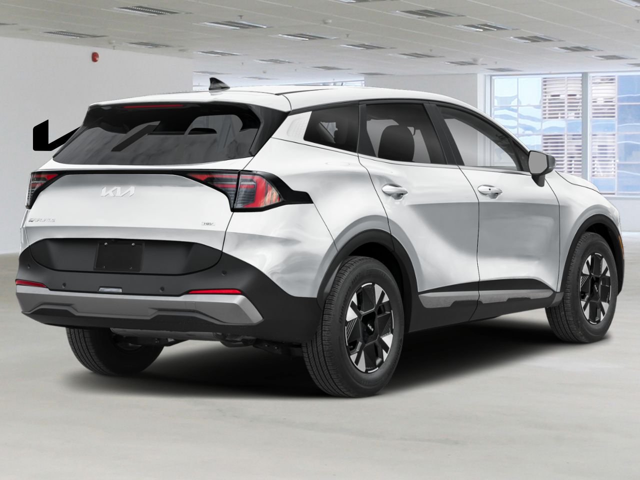 Kia Sportage hybride 2026 Blanc Neige Nacré Nantes - photo #1