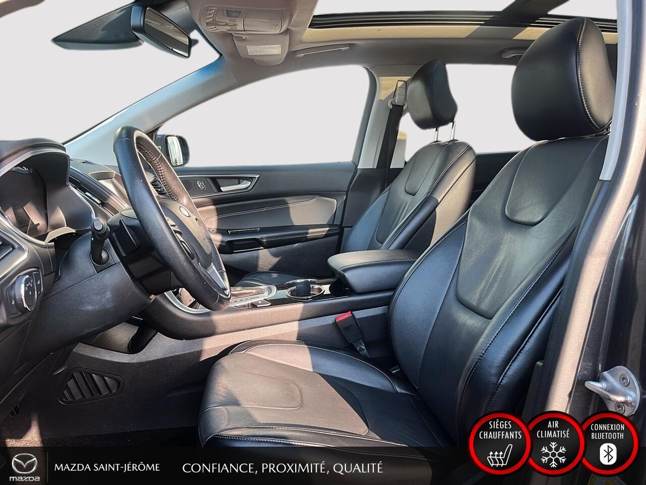 Ford Edge 2018 Gris Ste-Agathe des Monts - photo #17