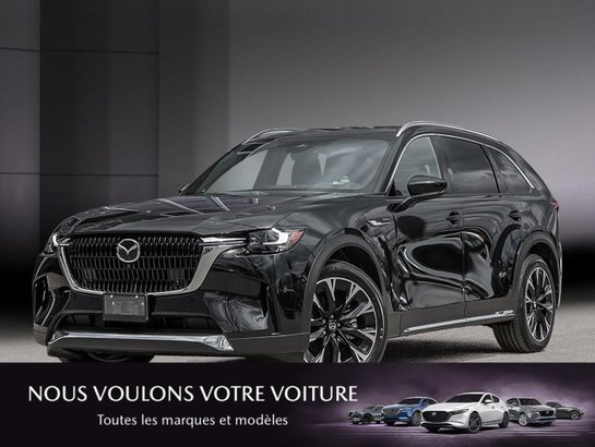 Mazda CX-90 hybride rechargeable 2026 2026 Noir de jais mica
