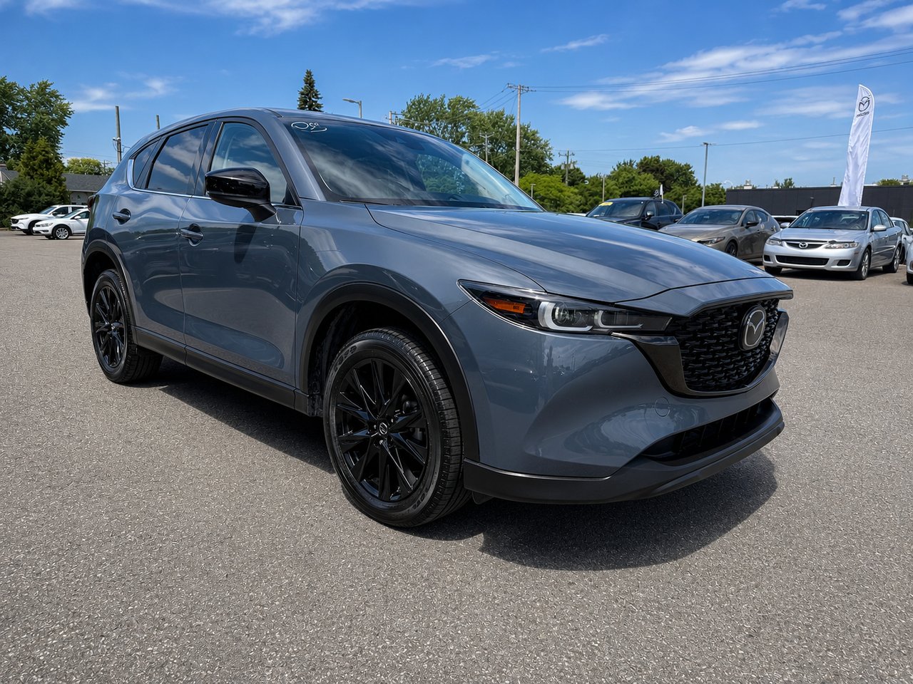 Mazda CX-5 JAMAIS ACCIDENTÉ / AWD (4X4) / APPLE CARPLAY ET ANDROID AUTO / ÉDITION KURO 2024 Gris Châteauguay - photo #3