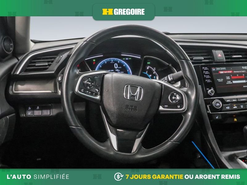 Honda Civic 822264 | EX GR ELECT BLUETOOTH CAM RECUL A/C TOIT OUVRANT 2020 Gris Laval - photo #17