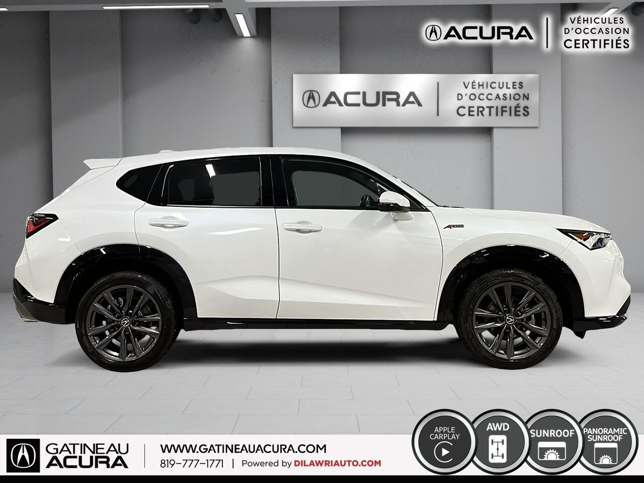 2025 ACURA ADX A-Spec SH-AWD White Gatineau - photo #14