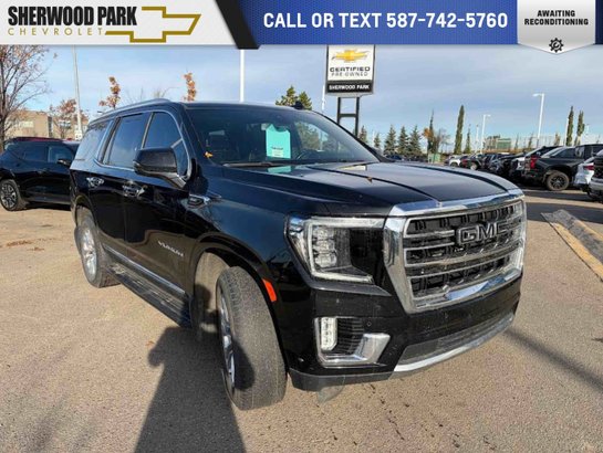 2021 GMC Yukon SLT Luxury 5.3L | Sunroof Black