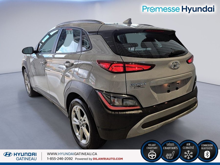 2023 Hyundai Kona 2.0L Preferred TA*** sieges chauffants , volant chauffants, bas millage*** Black