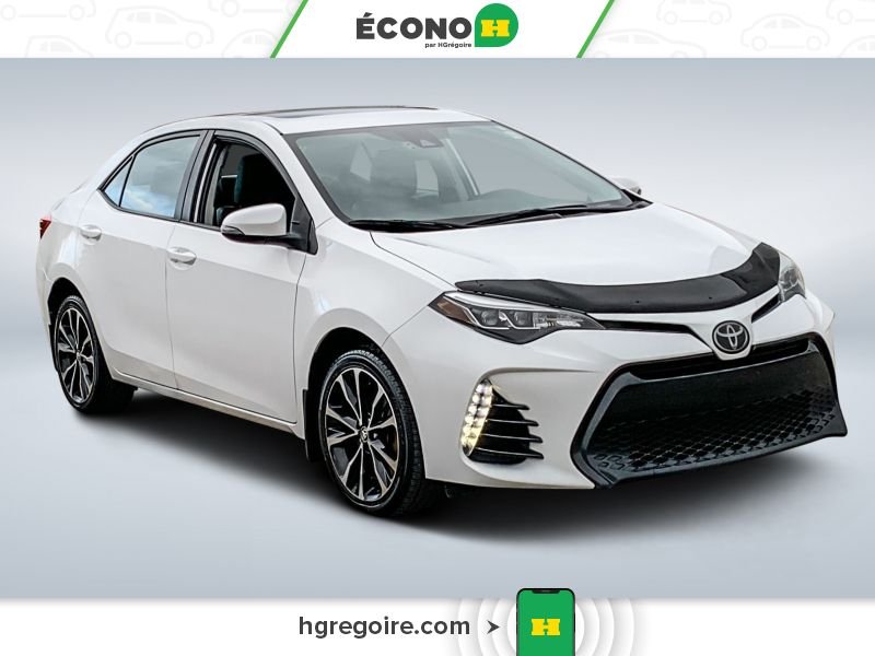 2018 Toyota Corolla White Laval - photo #0