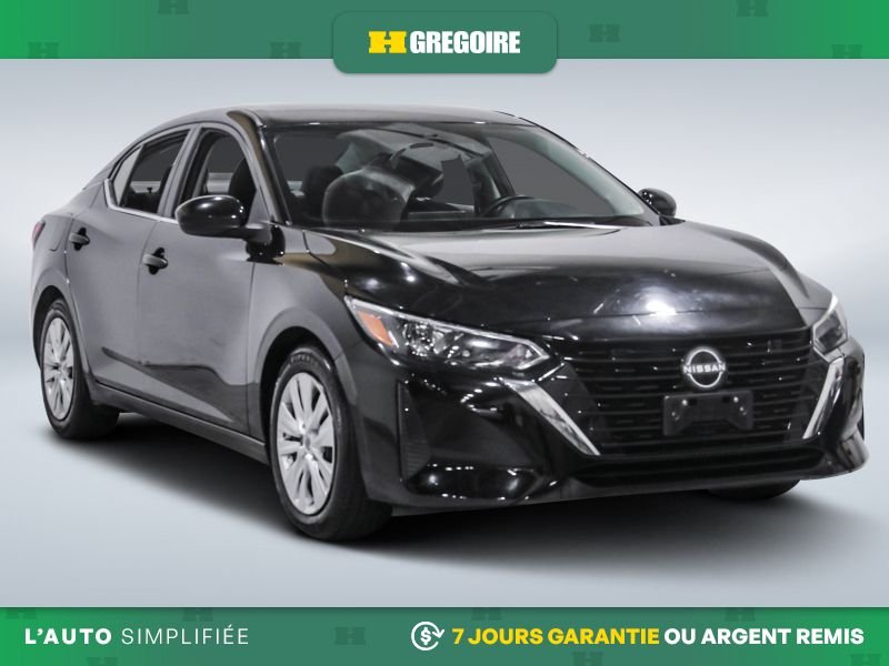 Nissan Sentra 823355 | S Plus AUTO A/C GR ELECT CAMERA DE RECUL BLEUTOOTH 2024 Noir Laval - photo #0
