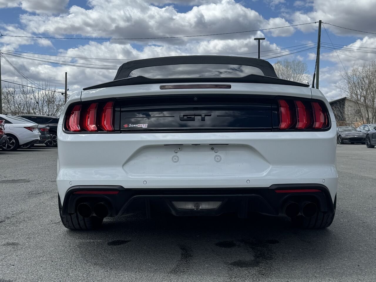 2018 Ford Mustang GT Convertible White Granby - photo #13