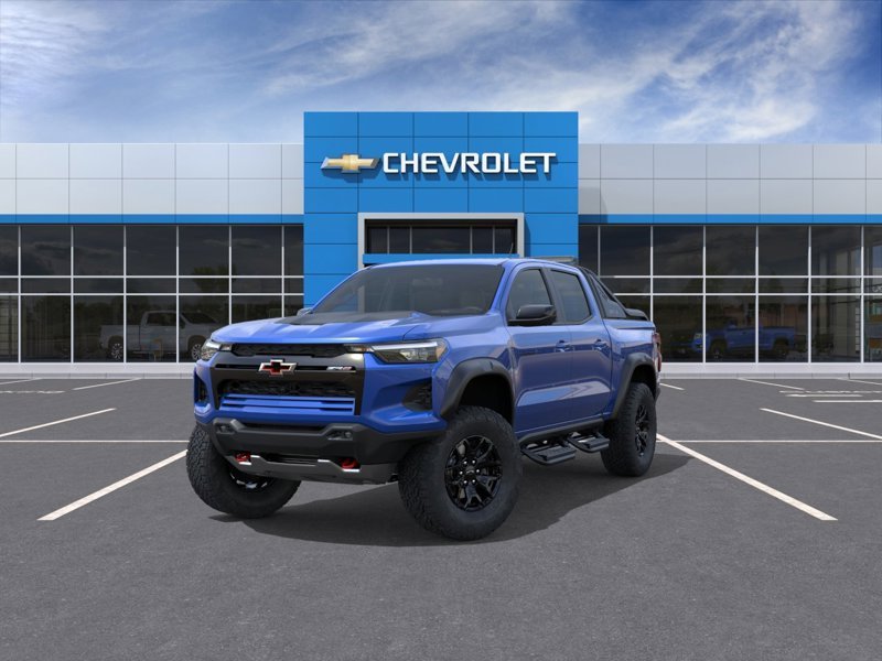 CHEVROLET Colorado ZR2 4RM 2025 Bleu récif métallisé