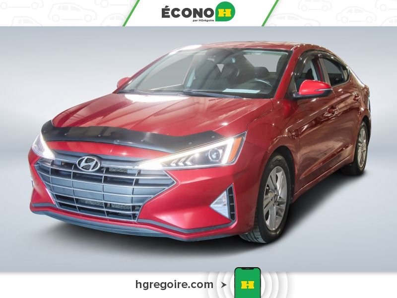 2020 Hyundai Elantra Red Blainville - photo #2