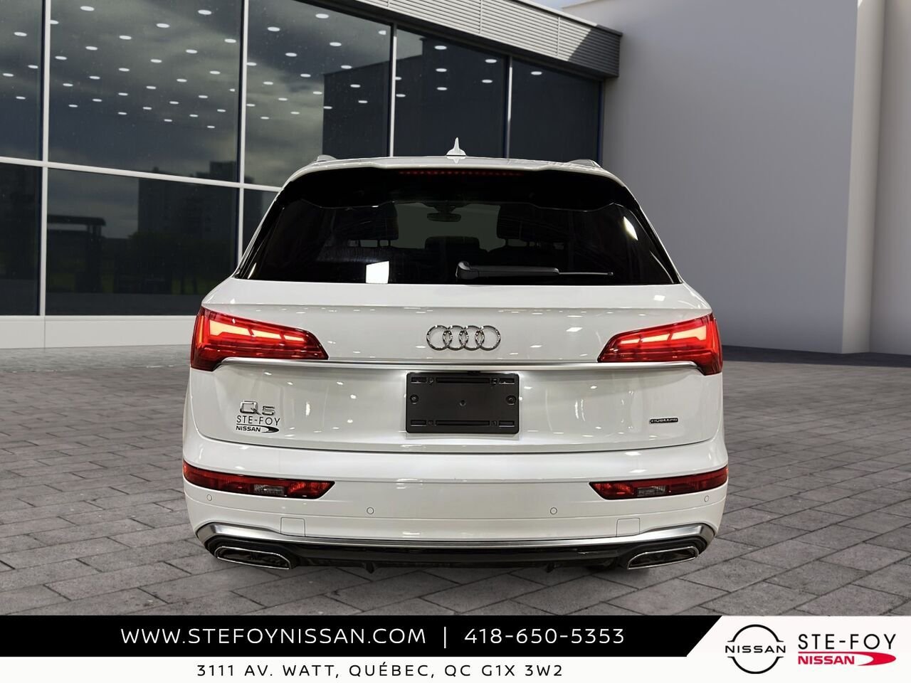 Audi Q5 PROGRESSIV 45 2024 Blanc Ste-Foy - photo #2