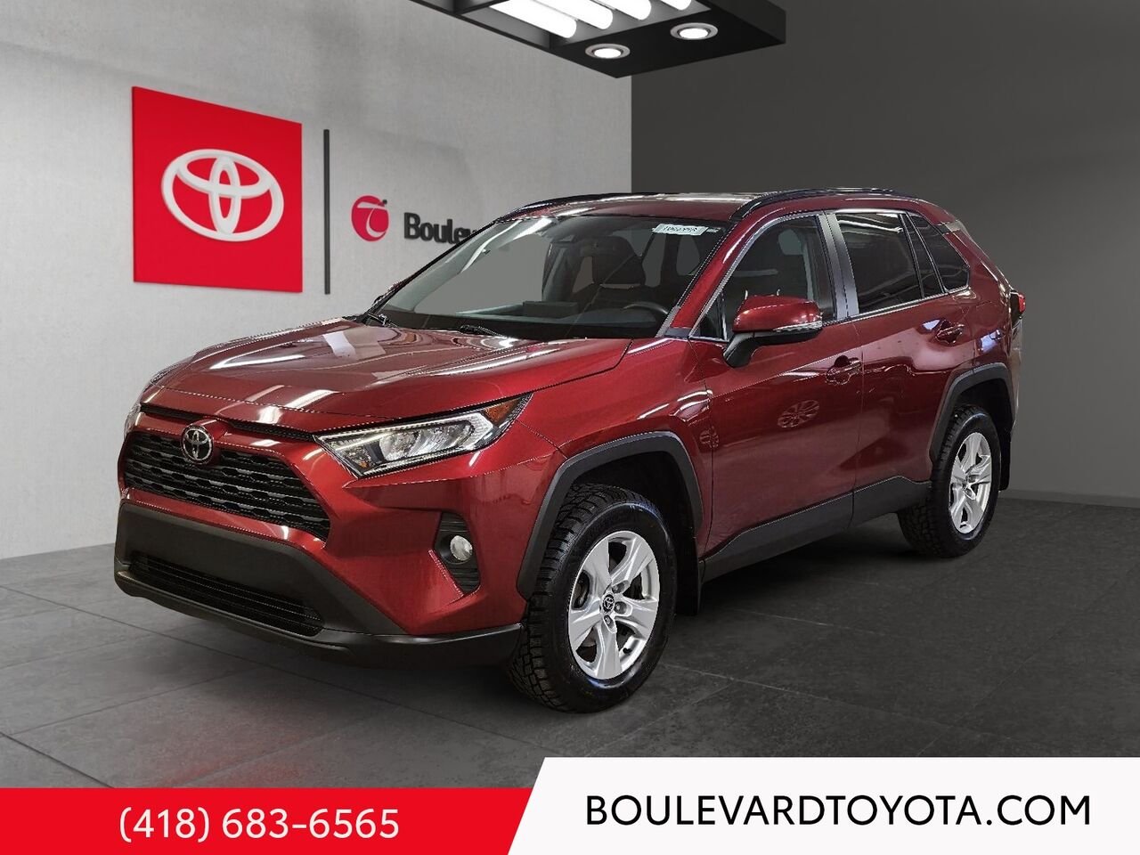 2021 Toyota RAV4 100244B-45 | XLE, AWD Red Québec - photo #0