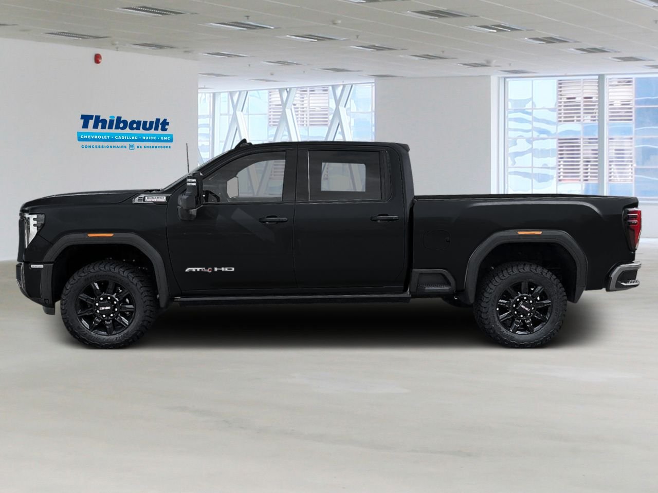 GMC Sierra 2500HD AT4 cabine multiplace 4RM 159 po 2026 NOIR ONYX Sherbrooke - photo #1