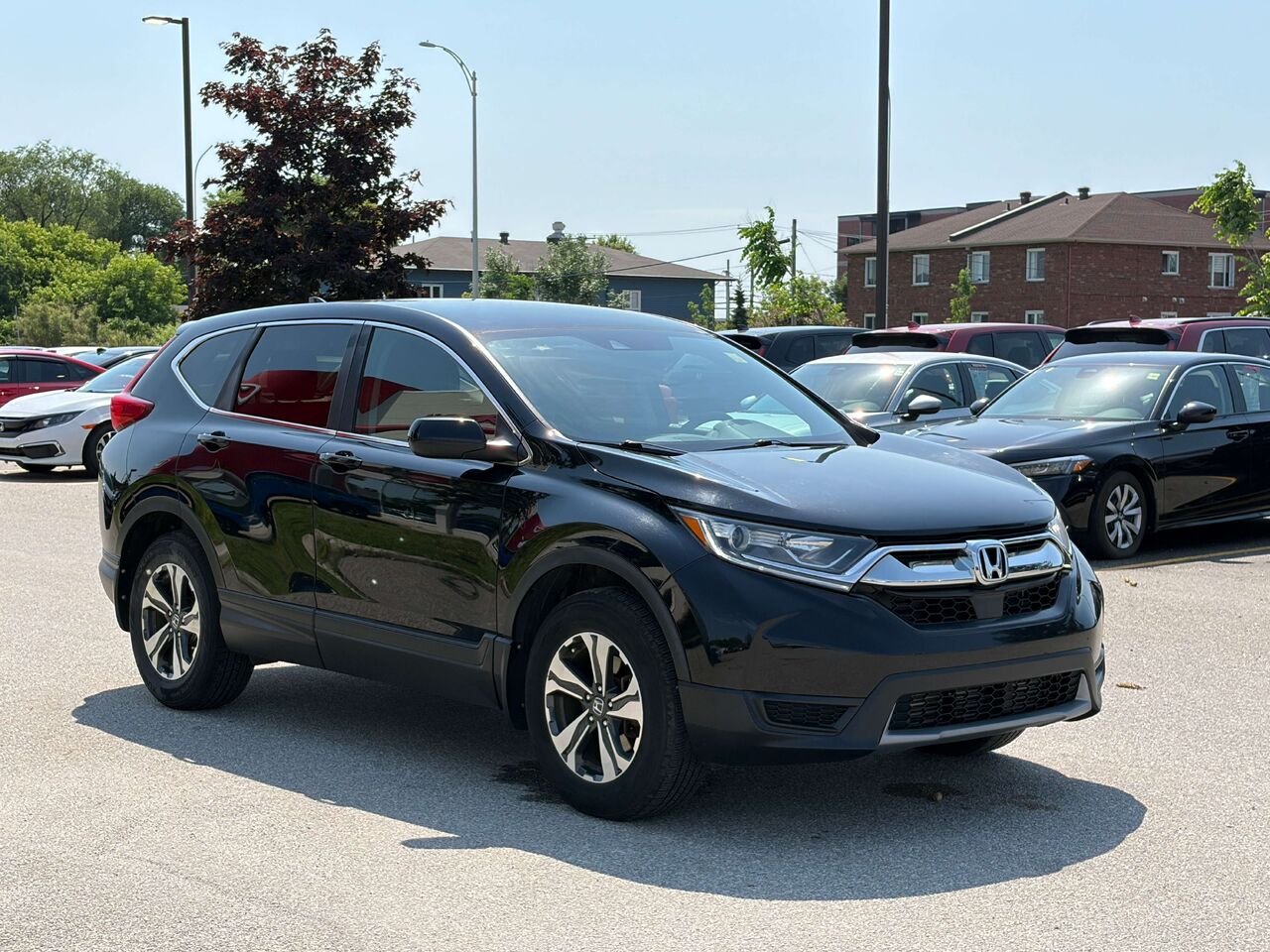 Honda CR-V LX 2018 Noir Gatineau - photo #6