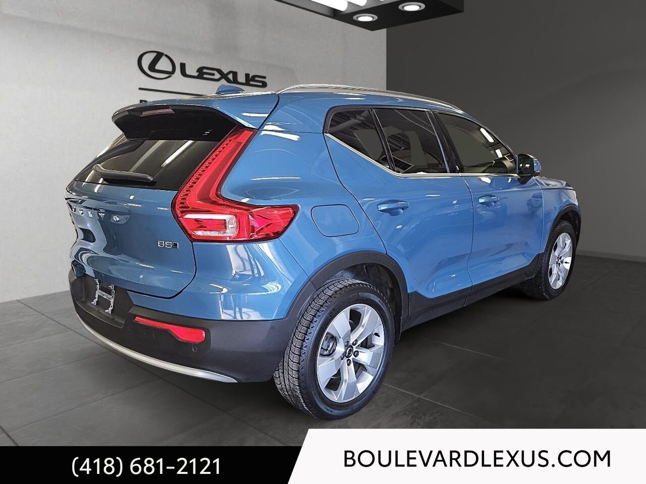 Volvo XC40 19383A 2024 Bleu Québec - photo #3