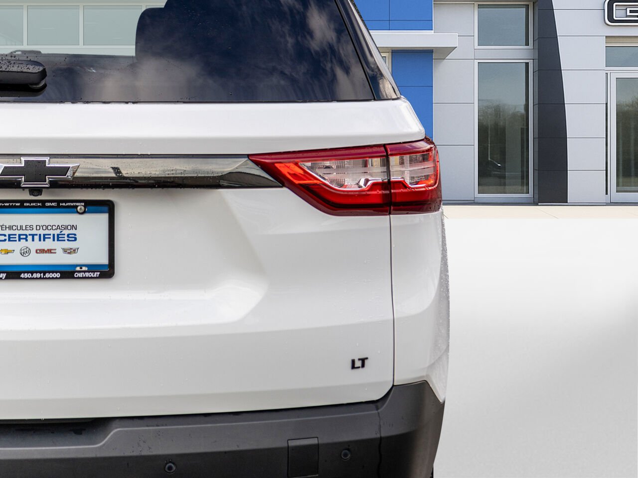 Chevrolet Traverse LT tissus 4 portes AWD 2019 Blanc Châteauguay - photo #33