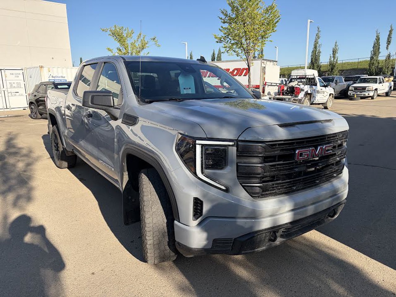 2024 GMC Sierra 1500 4WD Crew Cab 147 Pro Grey Sherwood Park - photo #1