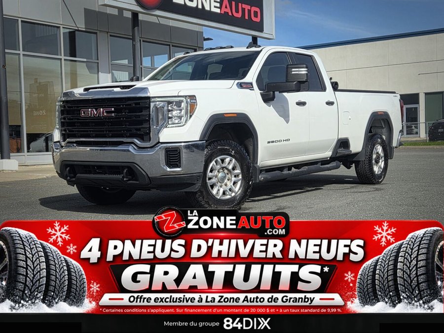 GMC Sierra 2500HD + DE 15000$ D'ÉQUIPEMENT + JAMAIS ACCIDENTÉ 2023 Blanc