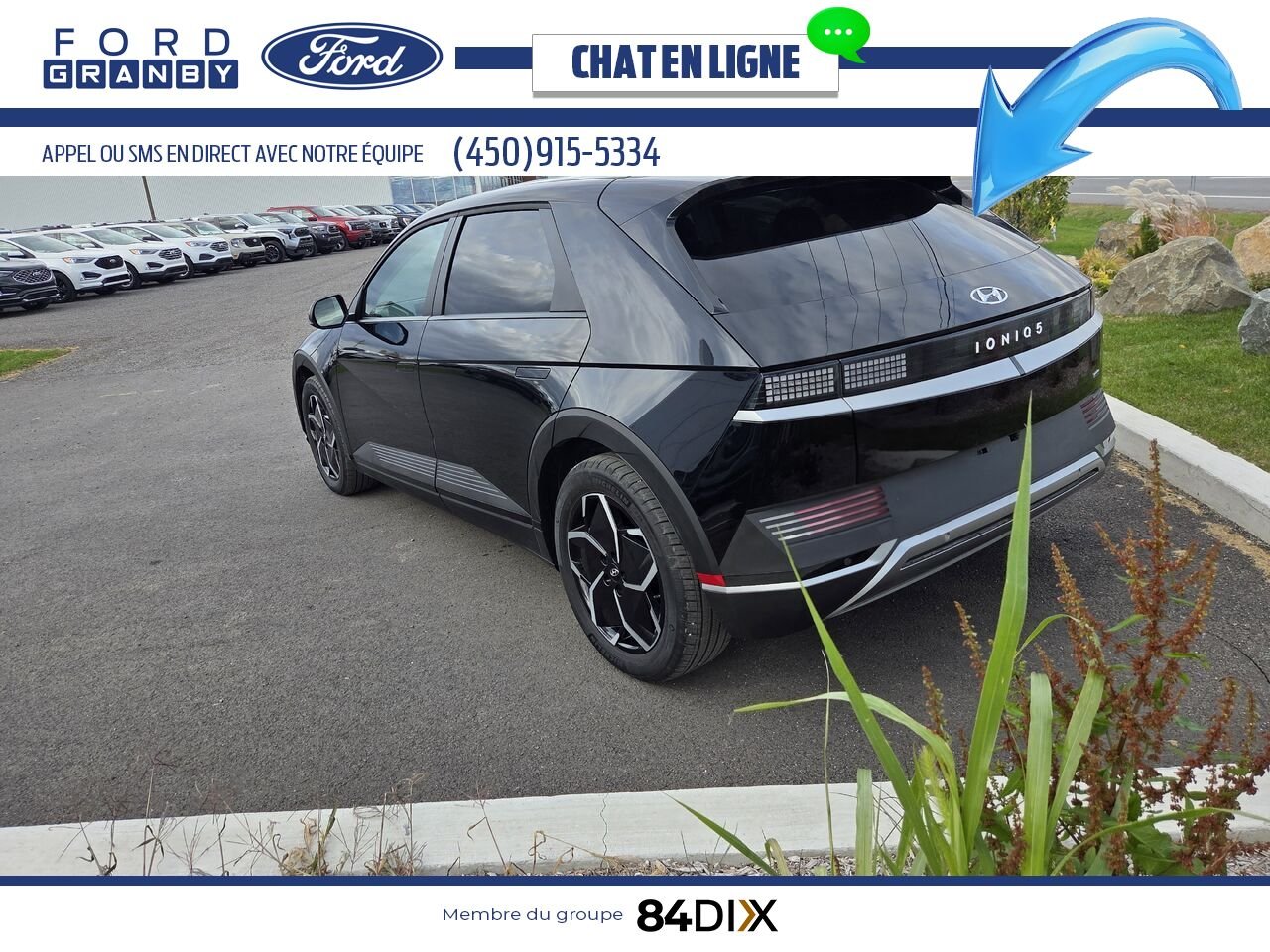 Hyundai IONIQ 5 2024 Noir Granby - photo #4