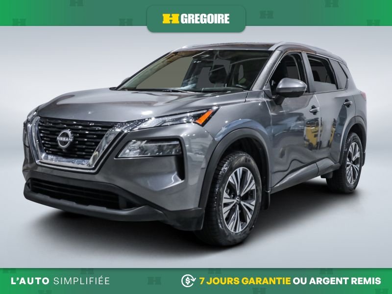 Nissan Rogue SV AWD AUTO AC TOIT MAGS CAM RECULE BLUETOOTH 2023 Gris