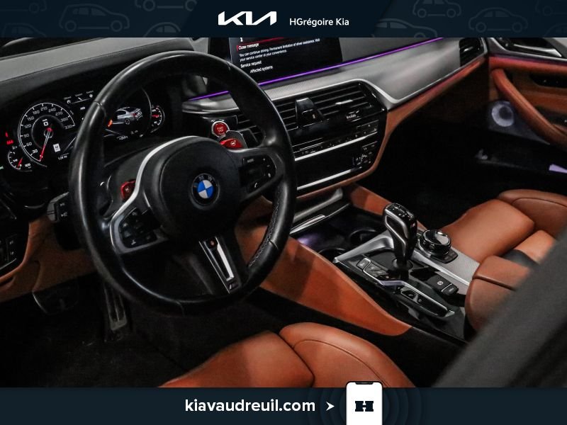 BMW M5 2018 Gris Laval - photo #9