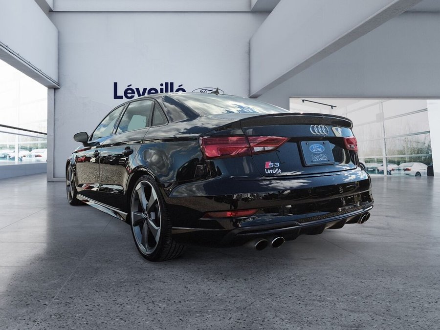 Audi S3 berline 2019 2019 Noir